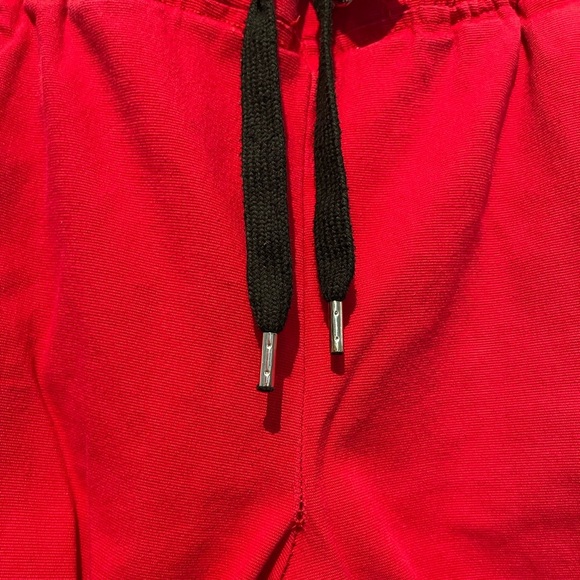Switch Remarkable Red Mens Joggers Streetwear Skater Logo Zip Billionaire Club M - Picture 14 of 15